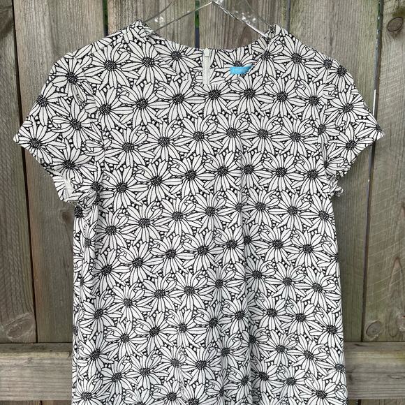 J. Mclaughlin Floral Daisy Print Dress Knee Length - Picture 3 of 8